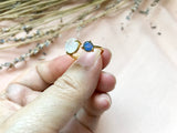 Rainbow Moonstone ring, Labradorite ring, moonstone jewelry