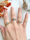 Moss Agate ring