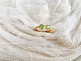 Genuine Peridot ring