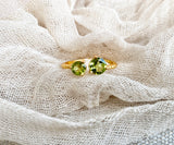 Genuine Peridot ring