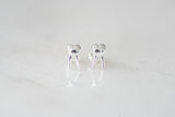 Tooth stud earrings