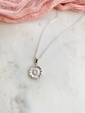 Sunflower necklace