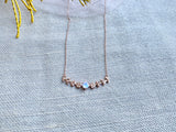 Moonstone Moon Phase necklace